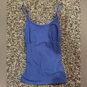 Brandy Melville Navy Scoop Neck Tank
